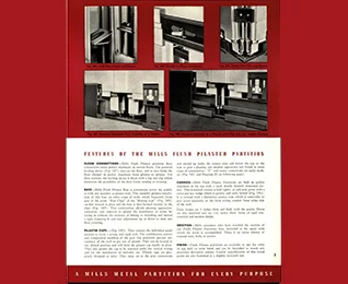 Catalogo antiguo de mamparas divisorias desmontables